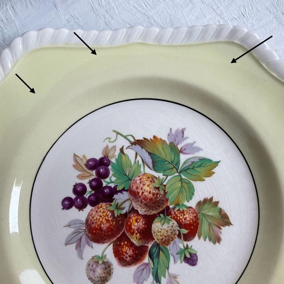 California by Johnson Brothers Vintage 7-3/4” Salad Plate Yellow - Picture 10 of 11